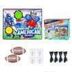 Football Toss Target Games Indoor Outdoor Backyard Throwing Sport Toy for Kids,Football Toys Passing Targets Family Party Game For Boys Girls Play