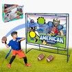 Football Toss Target Games Indoor Outdoor Backyard Throwing Sport Toy for Kids,Football Toys Passing Targets Family Party Game For Boys Girls Play