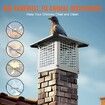 Chimney Cap 9鈥?x 9鈥?304Stainless Steel Fireplace Flue Caps Cover Mesh