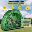 Bicycle Storage Tent Bike Storage Cover 420D Waterproof Green w/ Carry Bag