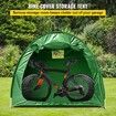 Bike Cover Storage Tent, 420D Oxford Fabric Portable for 4 Bikes, Outdoor Waterproof Anti-Dust Bicycle Storage Shed, Heavy Duty for Bikes, Lawn Mower, and Garden Tools, with Carry Bag, Green