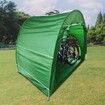 Bike Cover Storage Tent, 420D Oxford Fabric Portable for 4 Bikes, Outdoor Waterproof Anti-Dust Bicycle Storage Shed, Heavy Duty for Bikes, Lawn Mower, and Garden Tools, with Carry Bag, Green