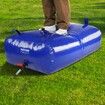 Portable Water Storage Bladder 87 Gal 1000D PVC Collapsible Water Tank