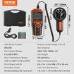 Split Handheld Anemometer, -10鈩?to 60鈩? Digital Wind Speed CFM Meter Gauge with LED Backlight Screen, Measures Wind Velocity Wind Temperature Air Flow Wind Chill, for Sailing Surfing Flying HVAC