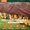 Tarp Waterproof Tarpaulin 10 x 12 ft 16 Mil Plastic Poly Tear UV Resistant