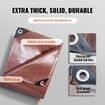 Tarp Waterproof Tarpaulin 10 x 12 ft 16 Mil Plastic Poly Tear UV Resistant