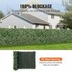 Ivy Privacy Fence, 39"x98" Artificial Green Wall Screen, Greenery Ivy Fence with Mesh Cloth Backing and Strengthened Joint, Faux Hedges Vine Leaf Decoration for Outdoor Garden, Yard, 990 x 2490 mm