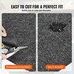 1.9 x 1.9 M Hot Tub Mat, Extra Large Inflatable Hot Tub Pad, Waterproof Slip-Proof Backing, Absorbent Spa Pool Ground Base Flooring Protector Mat Reusable Outdoor & Indoor, Also For Car Repair