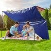 Tarp Waterproof Tarpaulin 10x12 ft 5Mil Plastic Poly Tear UV Resistant