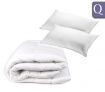 Queen Bed Luxury Microfibre 270GSM Quilt & 650GSM Pillow Pack