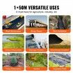 Driveway Fabric, 1*50m Non Woven Geotextile Fabric, Heavy Duty Garden Weed Barrier Fabric, 4.43OZ Landscape Fabric, French Drains Drainage Fabric, Ground Cover Weed Control Fabric,3.28 x 164 ft