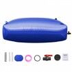 Portable Water Storage Bladder 264 Gal 1000D PVC Collapsible Water Tank