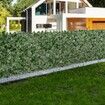 Ivy Privacy Fence, 39 x 158in Artificial Green Wall Screen, Greenery Ivy Fence with Mesh Cloth Backing and Strengthened Joint, Faux Hedges Vine Leaf Decoration for Outdoor Garden, Yard, Balcony