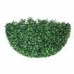 Artificial Topiaries Boxwood Trees, 24鈥?Tall (2 Pieces), Ball-Shape Faux Topiaries Plant, All-year Green Feaux Plant Decorative Balls for Backyard, Balcony,Garden, Wedding and Home D茅cor