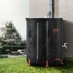 Collapsible Rain Barrel 66 Gal Rain Catcher with Spigots and Overflow Kit