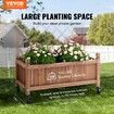 Raised Garden Bed with Trellis Outdoor Raised Planters 30