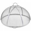 Firepit Spark Screen Lid, 30" Diameter, Outdoor Firepit Ring Cover Round Accessories, Fire Pit Metal Cover, Easy-Opening Stainless Steel Fire Ring Covers for Outdoor Patio Fire Pits Backyard