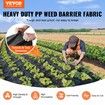 3FTx250FT Premium Heavy Duty Weed Barrier Landscape Fabric, 5OZ Woven Geotextile Fabric Under Gravel, High Permeability for Weed Blocker Weed Mat, Driveway Fabric, Weed Control Garden Cloth