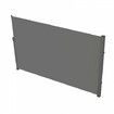 Retractable Side Awning, 180X300cm Aluminum Outdoor Privacy Screen, 280g Polyester Water-proof Retractable Patio Screen, UV 30+ Room Divider Wind Screen for Patio, Backyard, Balcony, Gray