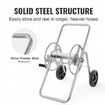 Hose Reel Cart, Hold Up to 53.3m of 15.9mm Hose (Hose Not Included), Garden Water Hose Carts Mobile Tools with Wheels, Heavy Duty Powder-coated Steel Outdoor Planting for Garden, Yard, Lawn
