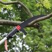 Manual Pole Saw Extendable Tree Pruner 1.5 m-6.1 m Aluminum Alloy Pole