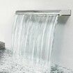 Waterfall Blade Waterfall Spillway 600 mm Stainless Steel Cascade Fountain