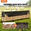 12.7 FT Outdoor Firewood Rack with Cover Firewood Holder 152