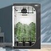 Grow Tent 48 x 48 x 80 in Indoor Growing Tent Hydroponic Window Door Tray