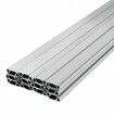 Spring Wire and Lock Channel,2 m Spring Lock & U-Channel Bundle for Greenhouse, 20 Packs PE Coated Spring Wire & Aluminum Alloy Channel, Plastic Poly Film or Shade Cloth Attachment with Screw