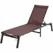 Chaise Lounge Chair Outdoor Patio Lounge Chair with Adjustable 5-Position