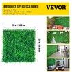 Artificial Boxwood Panels, 20 PCS 20\"x20\" Boxwood Hedge Wall Panels, PE Artificial Grass Backdrop Wall 1.6\", Privacy Hedge Screen for Decoration of Outdoor, Indoor, Garden, Fence, and Backyar