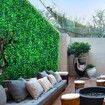 Artificial Boxwood Panels, 20 PCS 20\"x20\" Boxwood Hedge Wall Panels, PE Artificial Grass Backdrop Wall 1.6\", Privacy Hedge Screen for Decoration of Outdoor, Indoor, Garden, Fence, and Backyar