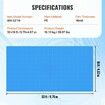 Solar Pool Cover, 32 x 16 ft Rectangle Solar Blanket for Pools, Inground Above Ground Swimming Pool Solar Cover, 16 mil Solar Covers Blue