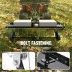 Tow Behind Dethatcher, 1.2m Tow Dethatcher with 24 Spring Steel Tines, Lawn Dethatcher Rake for ATV or Mower, Tow Behind Lawn Rake with Lift Handle for Garden Farm Grass