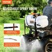 ATV Sprayer 60 L/15.9 Gal ATV/UTV Spot Sprayer with A Nozzle Boom 1.9 GPM