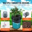 DWC Hydroponics Grow System Deep Water Culture 8 Buckets with Air Pump
