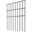 Garden Fence, No Dig Fence 44(H)x33(L)cm Animal Barrier Fence, Underground Decorative Garden Fencing with 3.81 cm Spike Spacing, Metal Dog Fence for the Yard and Outdoor Patio, 28 Pack