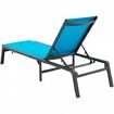 Chaise Lounge Chair Outdoor Patio Lounge Chair with Adjustable 5-Position