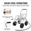 Hose Reel Cart 300ft. Heavy Duty Garden Water Yard Planting w/ Basket