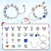 Advent Calendar for Kids,24 Days Christmas Countdown Calendar with Bracelets and Unique Cartoon Beads,Christmas Gifts for Kids,Teens