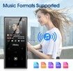 64GB Mp3 Player Bluetooth 5.0, Oilsky Portable Digital Lossless Music Player with FM Radio, Built-in Speaker, Touch Button