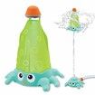 Outdoor Water Sprinkler Toy Summer Splash Play in Backyard,Pool,Garden for Kids Ages 3+(Light Green)