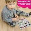 Wooden Memory Game Montessori Toys Educational Intelligence and Memory Traffic Development Toys Gifts for Kids Ages 3+
