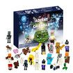 24 Count Pixel Robot Building Blocks Set Interactive Digital Blind Box for Kids Christmas Gift