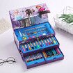 Frozen Princess 54 Piece Cartoon Drawing Watercolor Gift Set Portable Art Supplies for Students Christmas Gift Birthday Presents