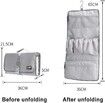 Portable Travel Case for Dyson Airwrap: Waterproof Hanging Storage Organizer with Hook (Grey)