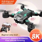 8K Professional Drone Quadcopter with high-resolution videos & photos,Dual-camera for panoramic views & detailed close-ups, Advanced Obstacle Avoidance