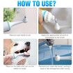 Electric Dog Toothbrush: Tartar and Plaque Cleaner with 4 Brush Heads for Pets