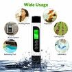 0-9999 ppm Accurate 3-in-1 TDS+EC+Temperature Digital Water Tester for for Drinking Water Test,Coffee,Swimming Pool,Aquarium, RO/DI System,Hydroponics