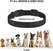 pet Training anti-barking Waterproof and Rechargeable Bark Stop Collar for Effective Training (Silver)